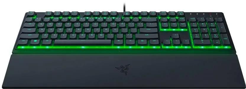 Клавиатура Razer Ornata V3 X,  USB, c подставкой для запястий, черный [rz03-04470800-r3r1]